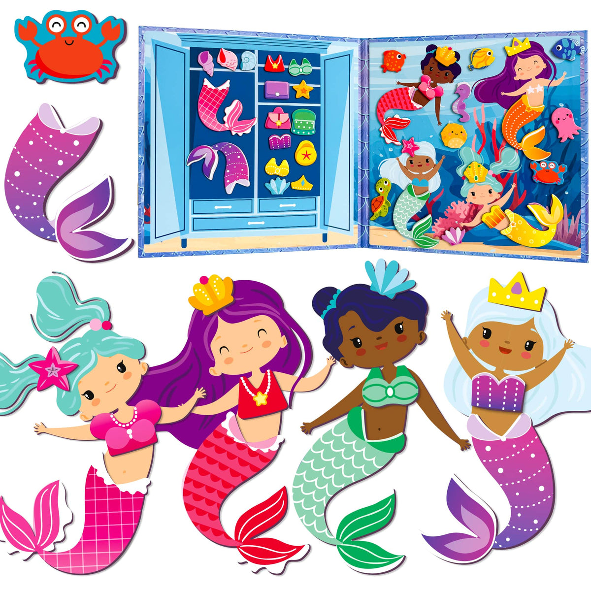 Magnetic Dress-Up Dolls