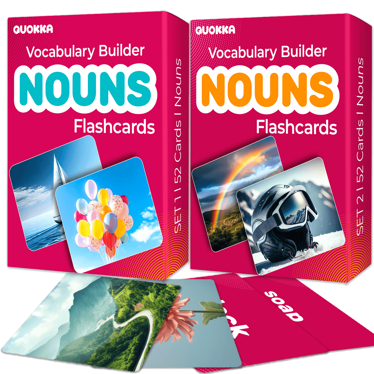 Noun Flash Cards Set