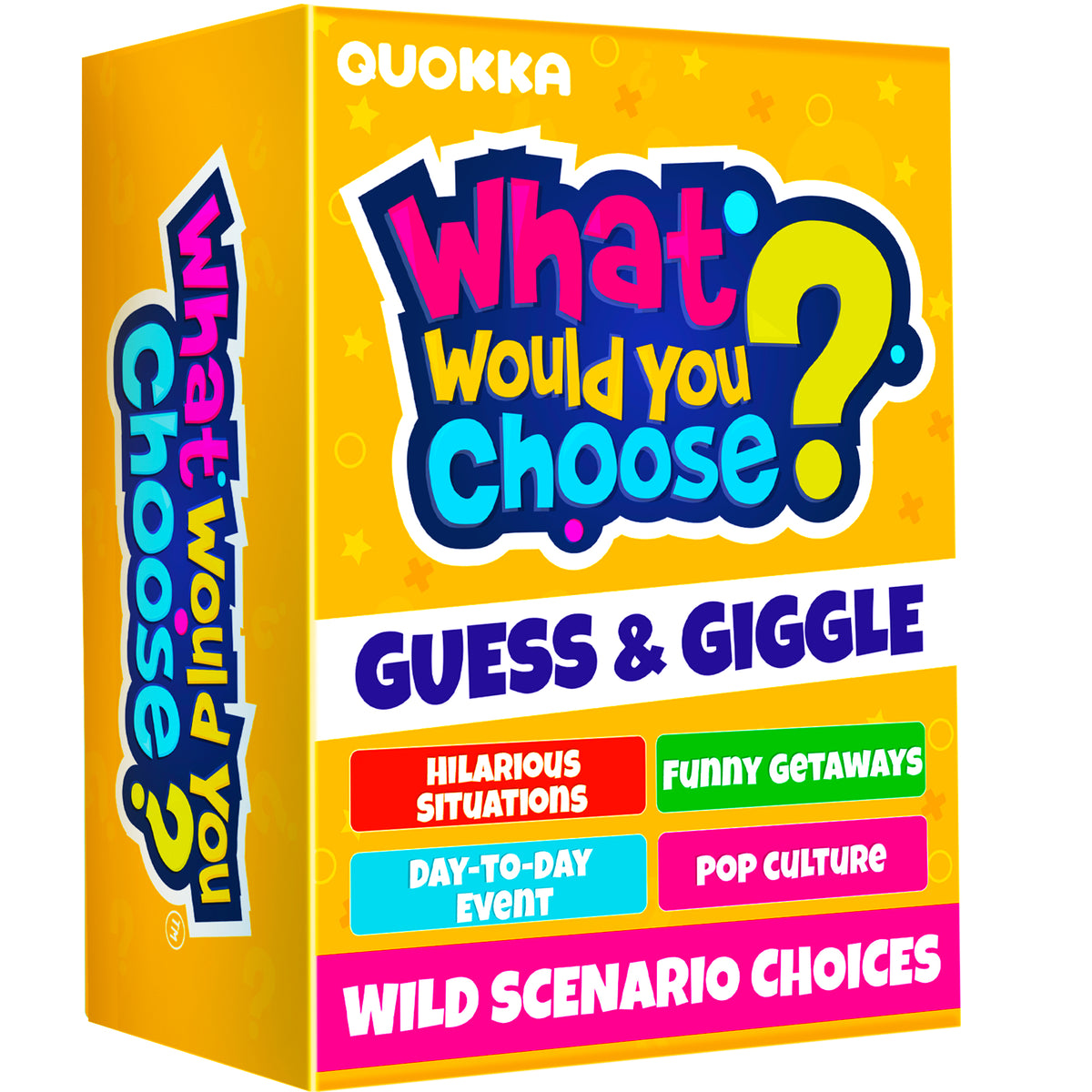 4 Set Card Game What Would You Choose? for Kids & Family