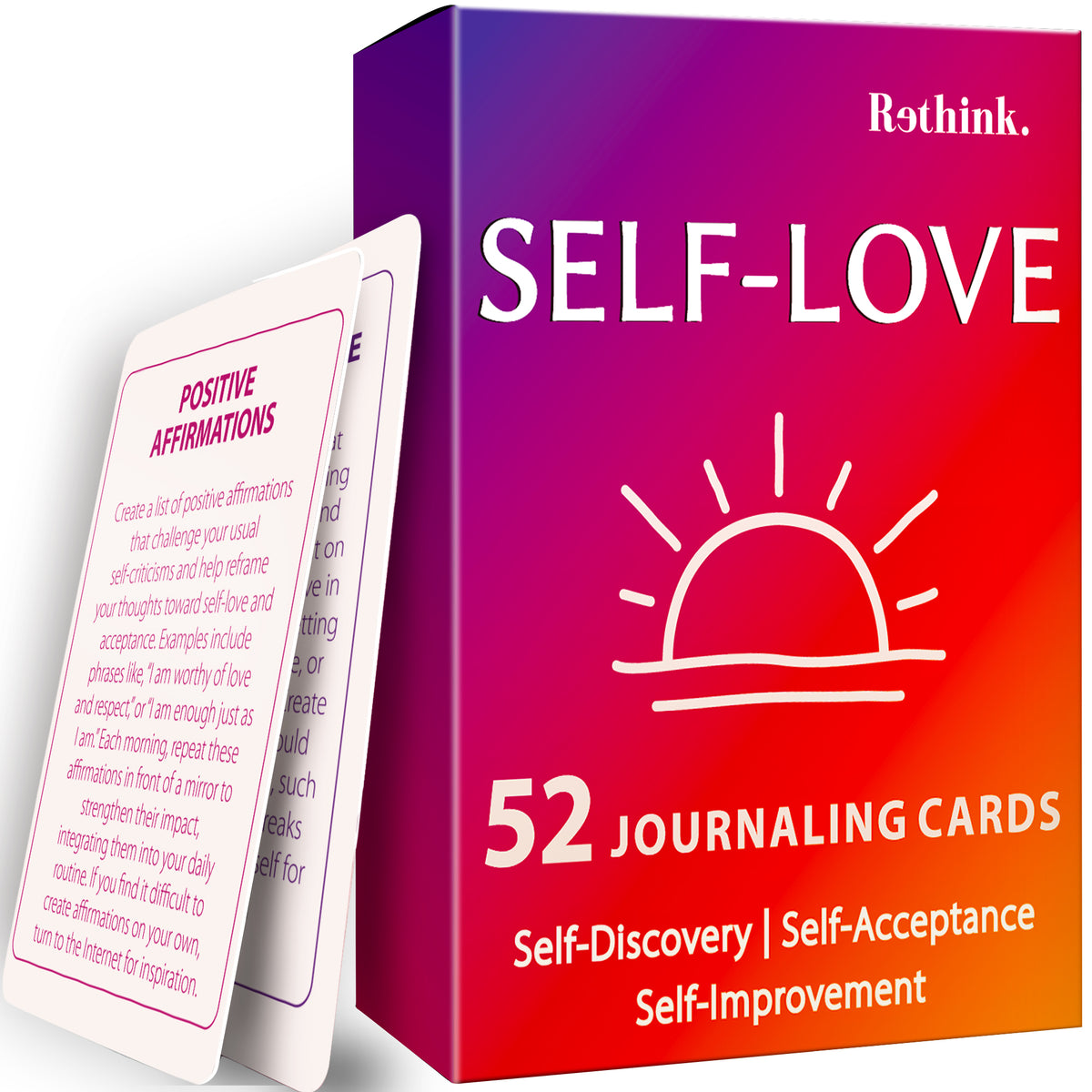 Self-Love: 52 Journaling Flashcards for Reflection & Self-Discovery