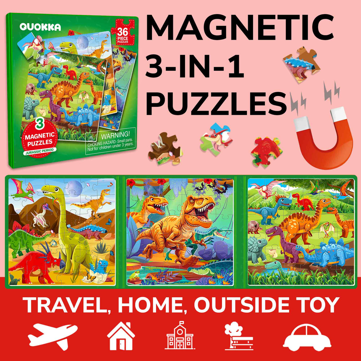 Magnetic Puzzles for Kids