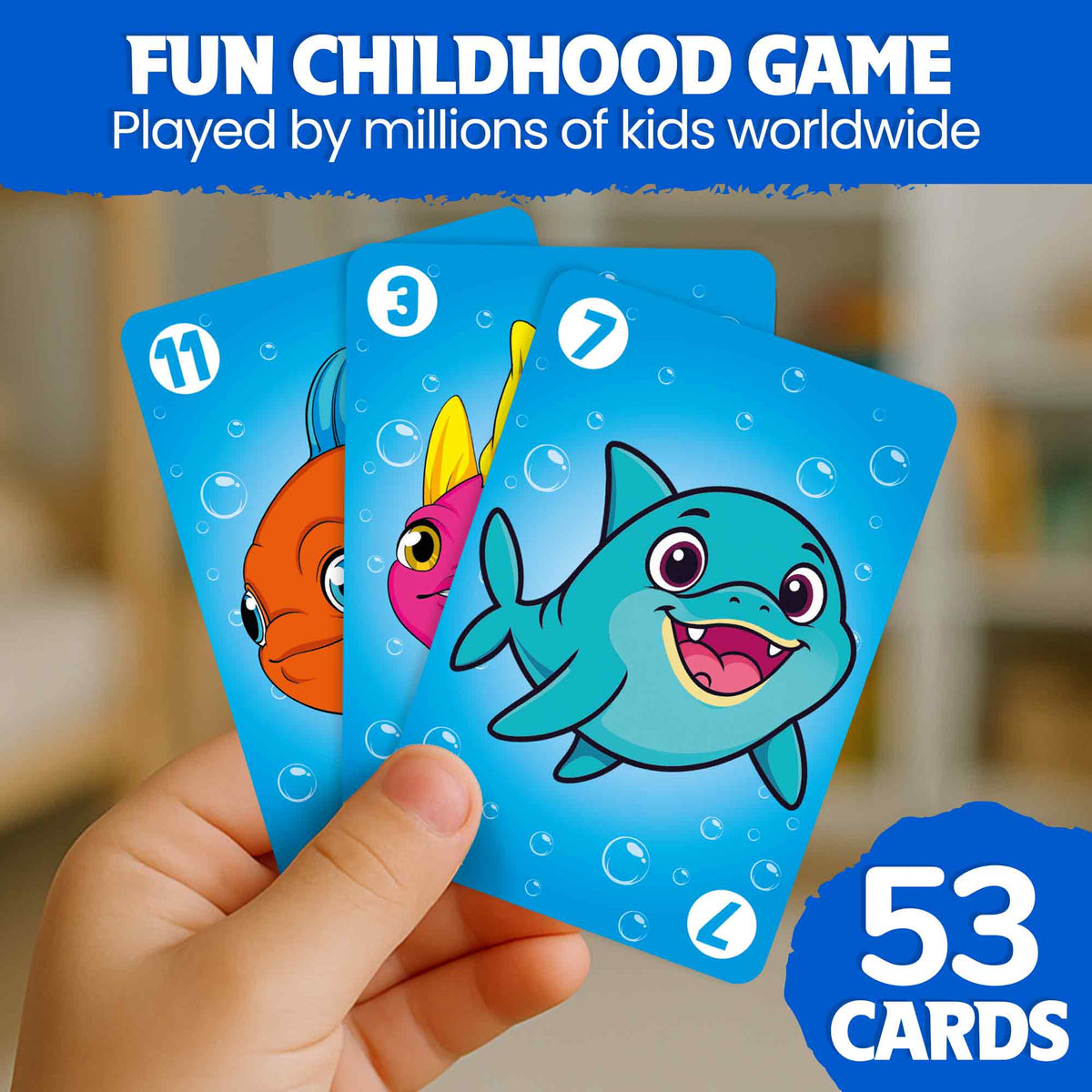 Go Fish Card Game for Kids Ages 4–8 Educational & Engaging Fun Game