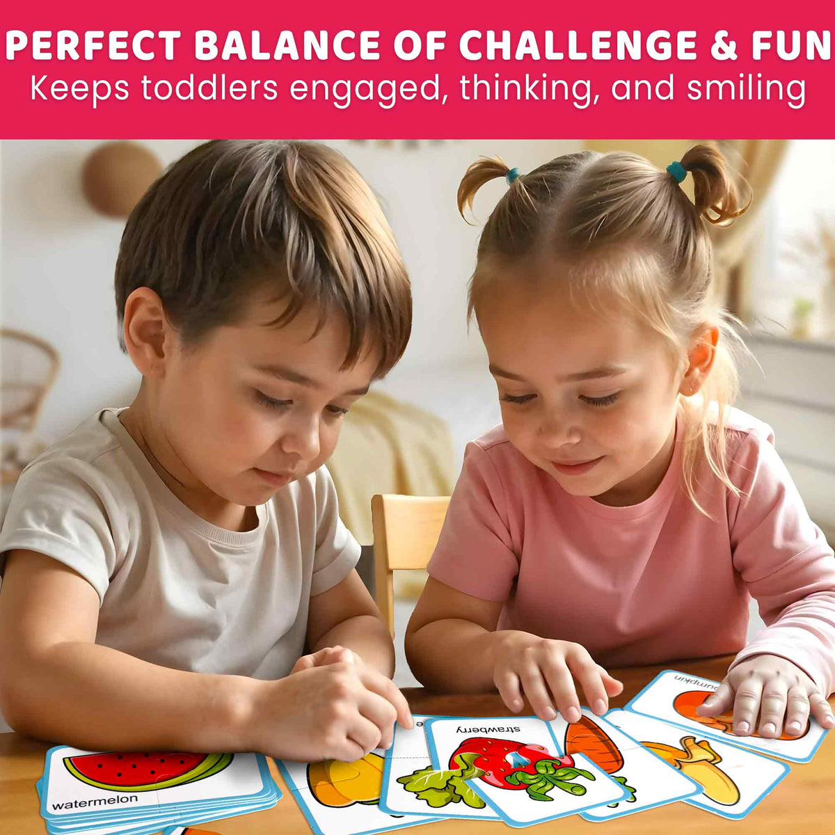 Toddler Puzzles Ages 1-3 with 32 Pieces