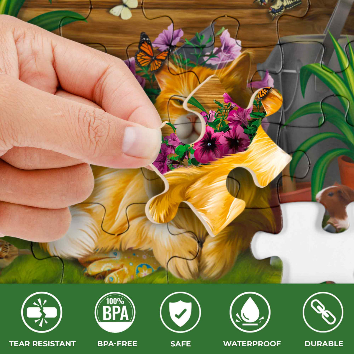 13 Pcs Dementia Puzzles for Elderly | Animals