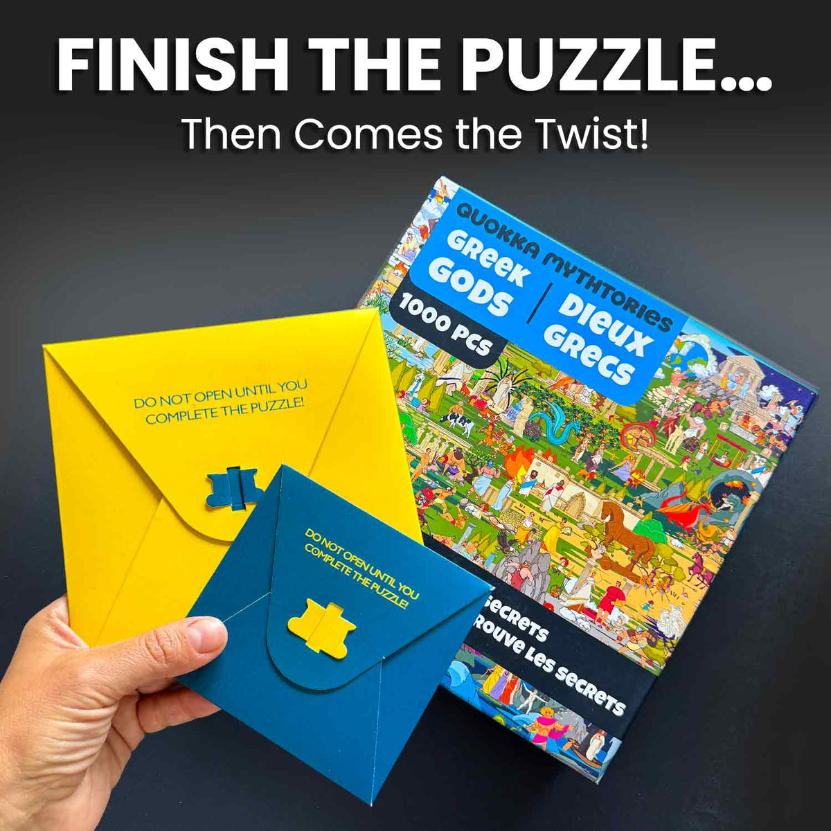 Bundle Set 9x1000 Piece Puzzle for Adults with Extra Fun Challenges