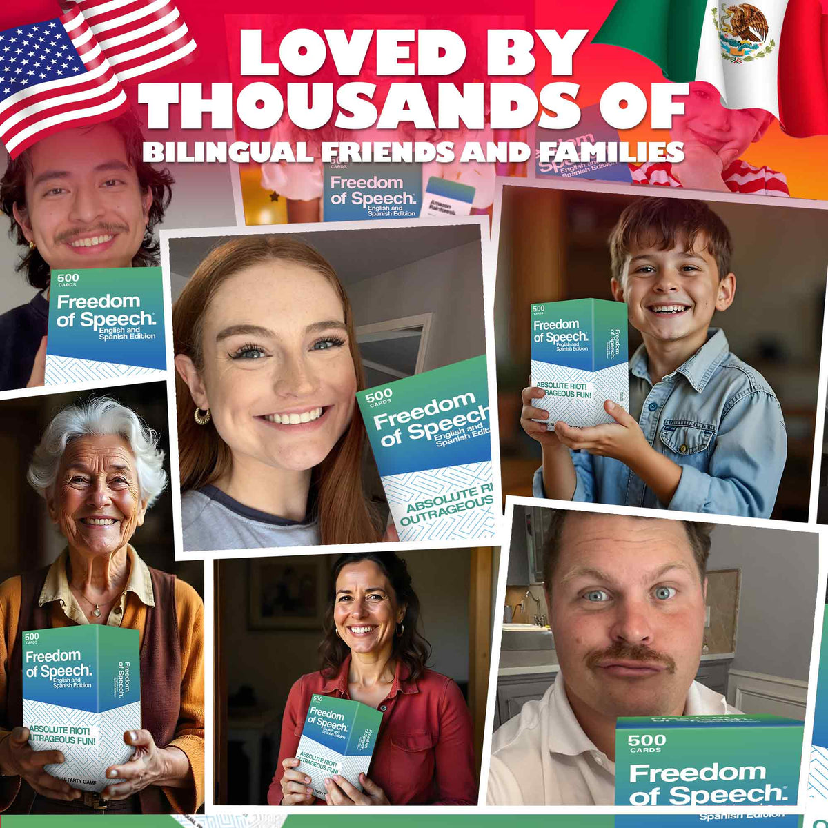 Bilingual Card Game – Fun Spanish & English Family Game