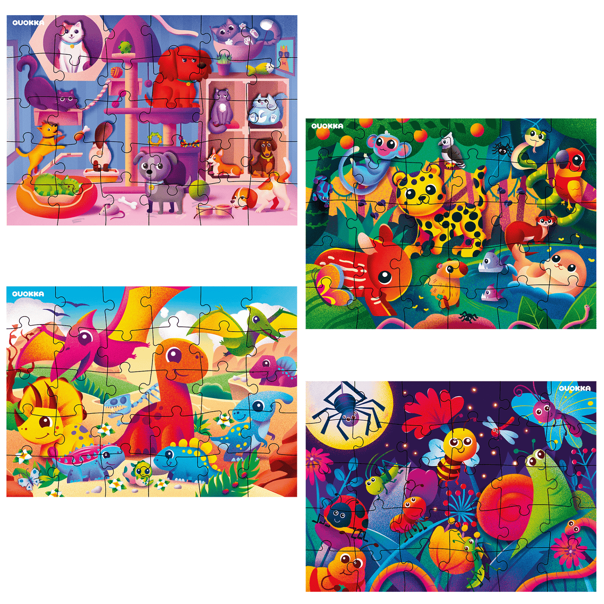 4 set Jigsaw Puzzles for Kids