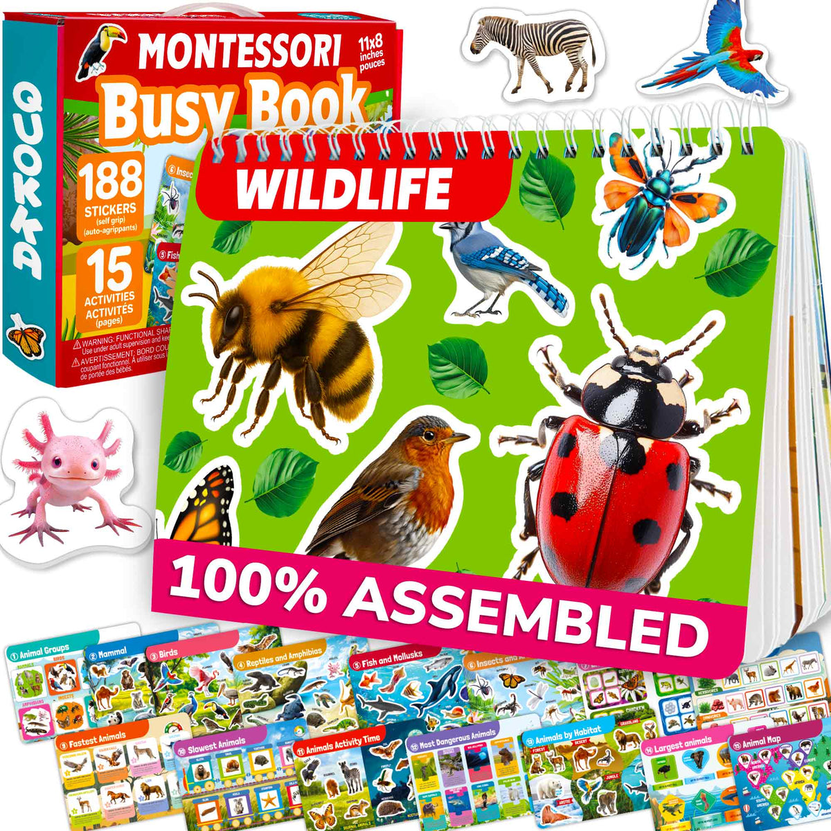 Montessori Busy Book 