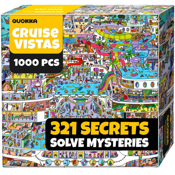 1000 Pcs Jigsaw Puzzle for Adults | Cruise Vistas