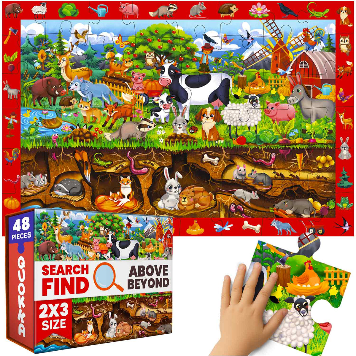 2x3 FT Giant Search and Find Jigsaw