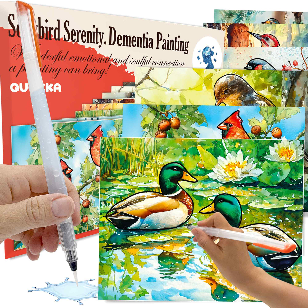 10PACK Water Painting Dementia Activities