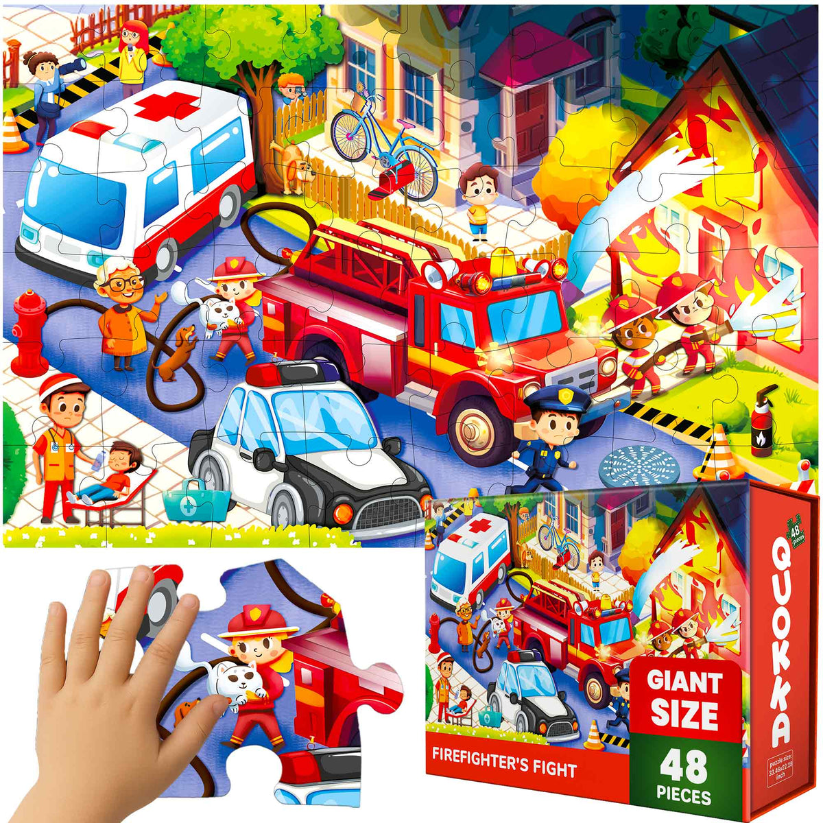 Giant Floor Puzzle for Kids