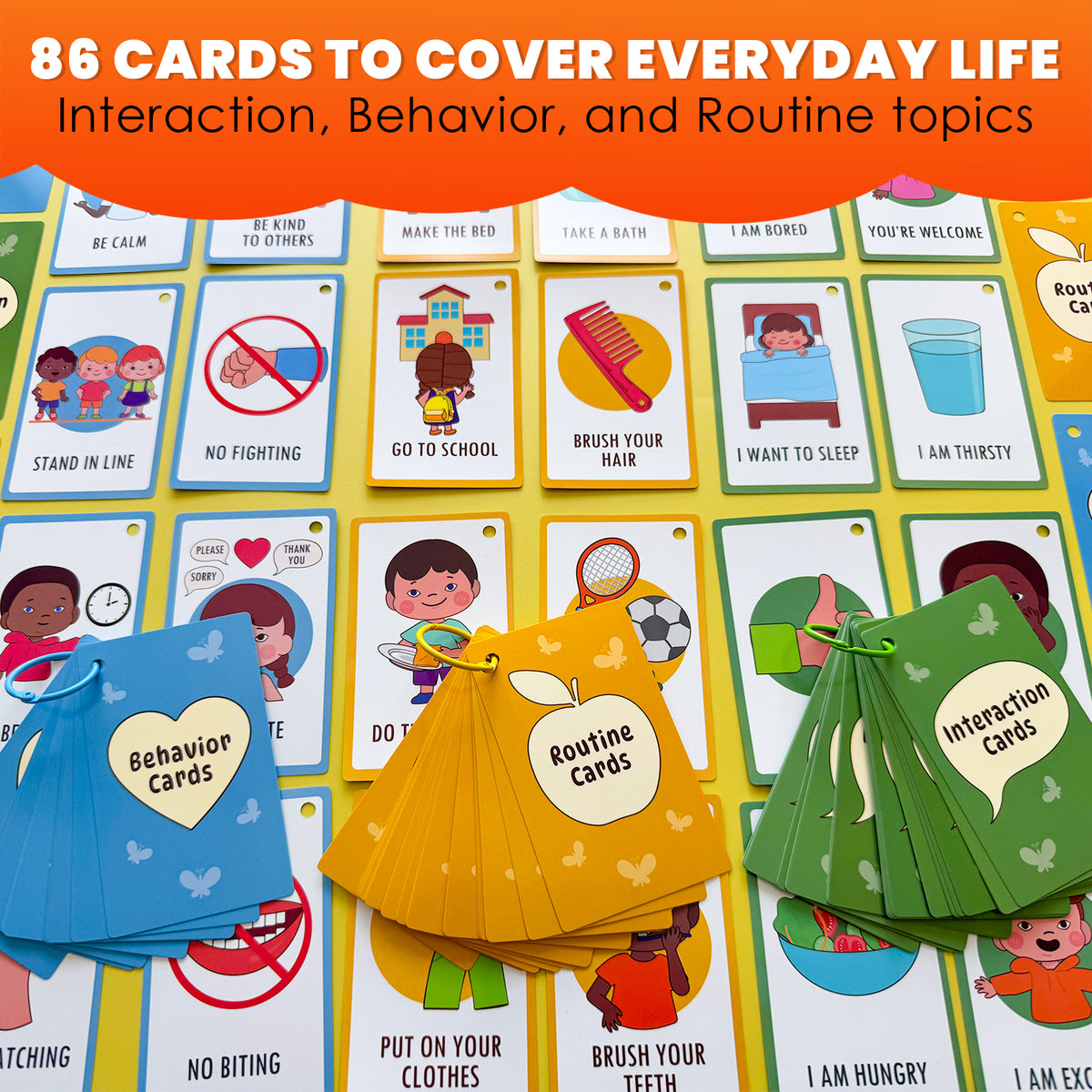Communication Cards for Kids - Autism Learning Materials