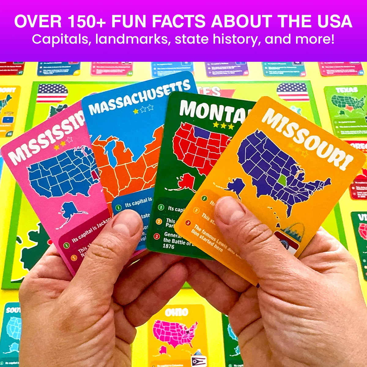 Trivia Game with 50 Cards