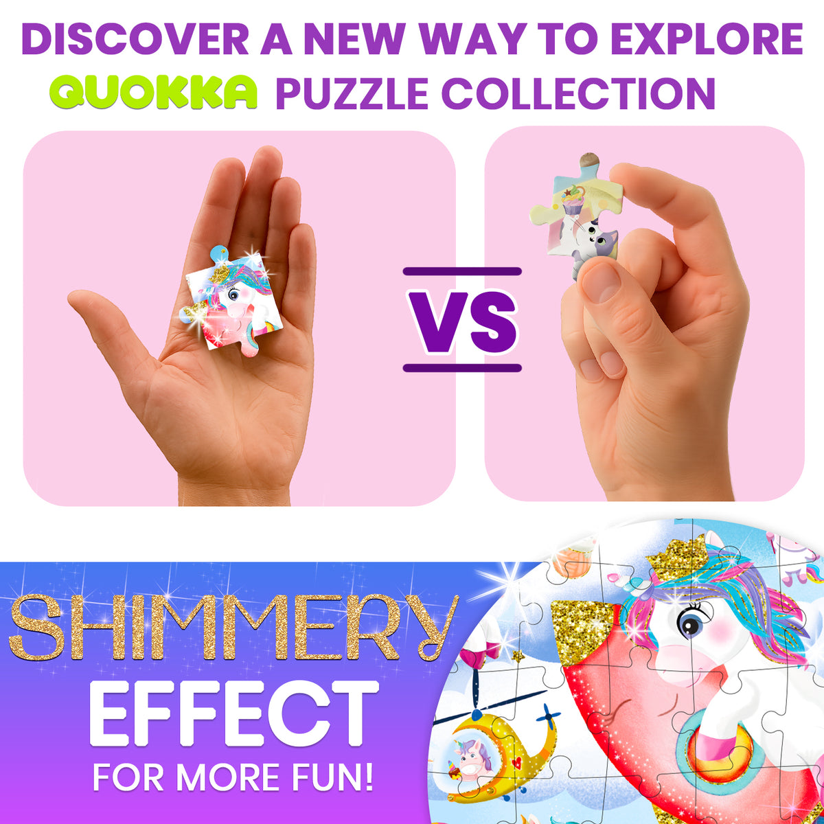 60 Piece Puzzles for Kids | Unicorns, Mermaids, Princesses & Fairy Tale