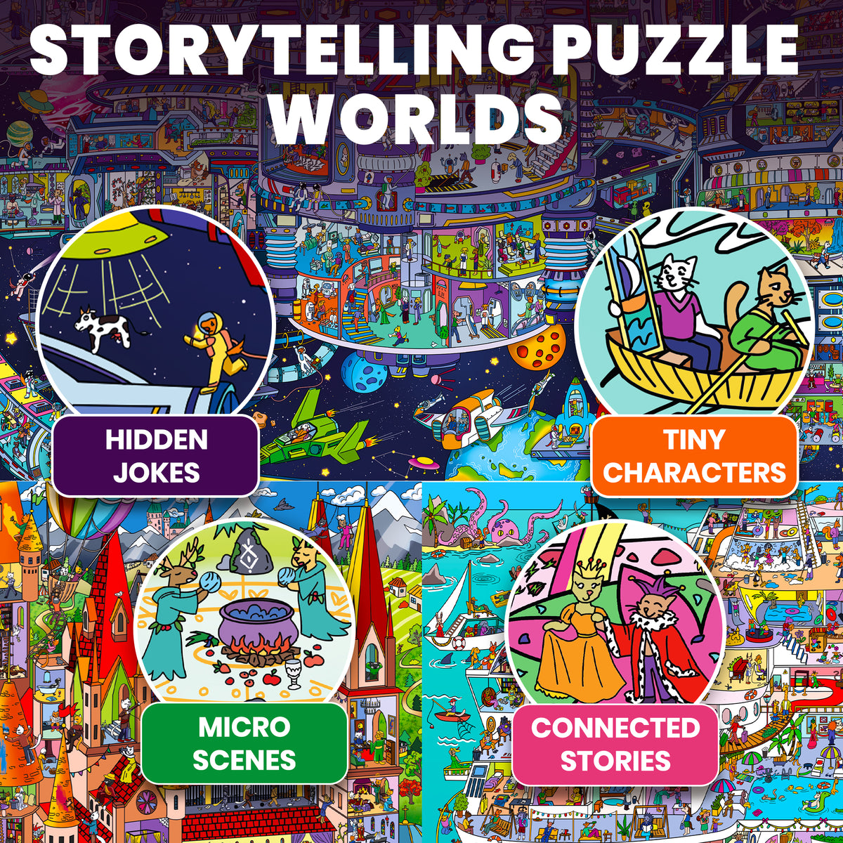 Cozy Puzzle Nights Bundle