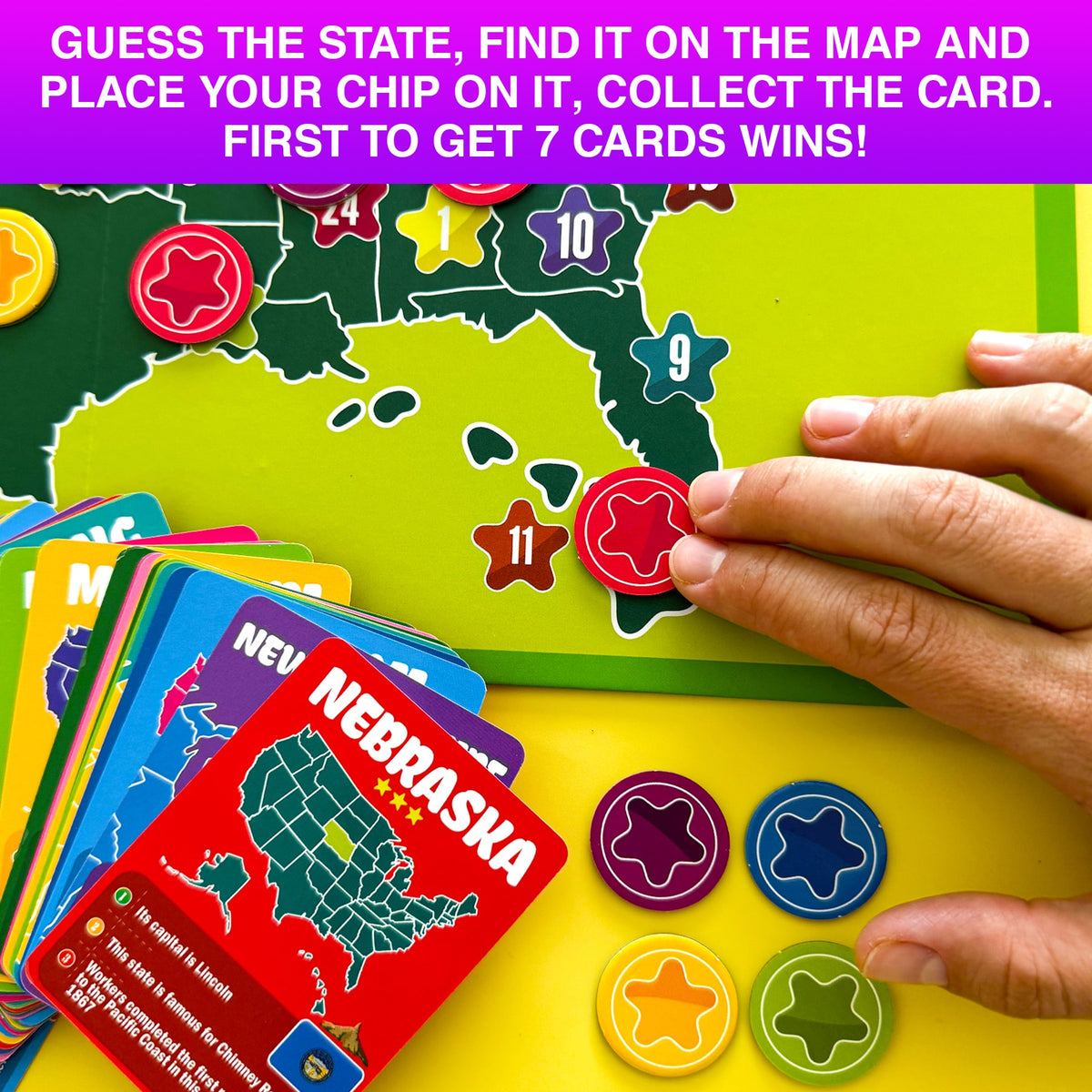  States of America Board Game