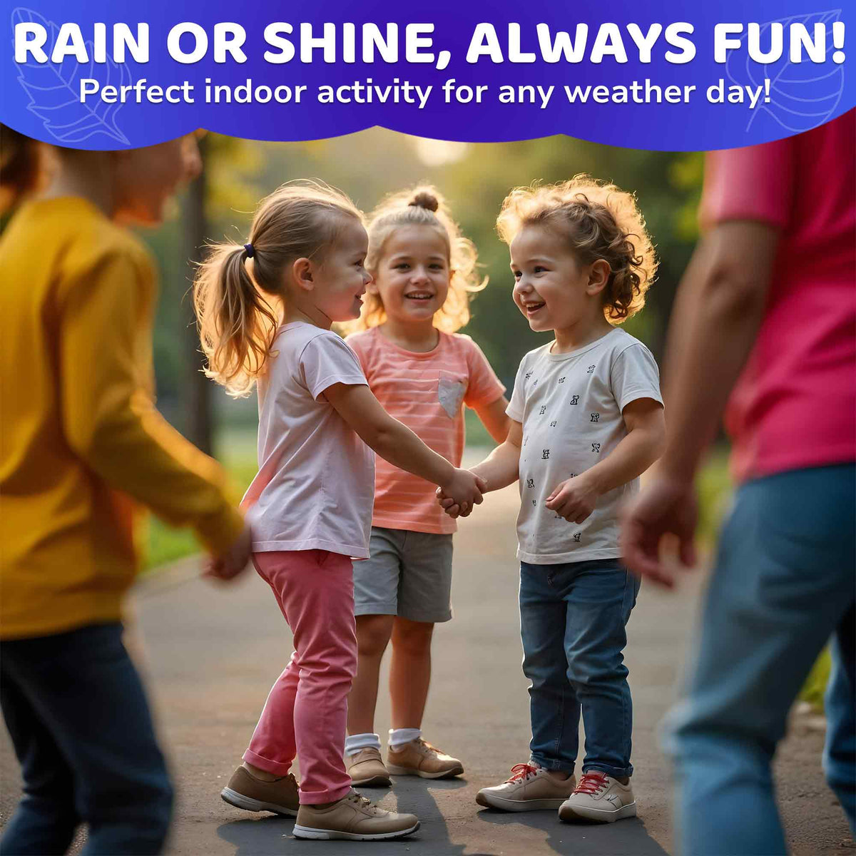 Toddler Activities Outdoor Cards Game