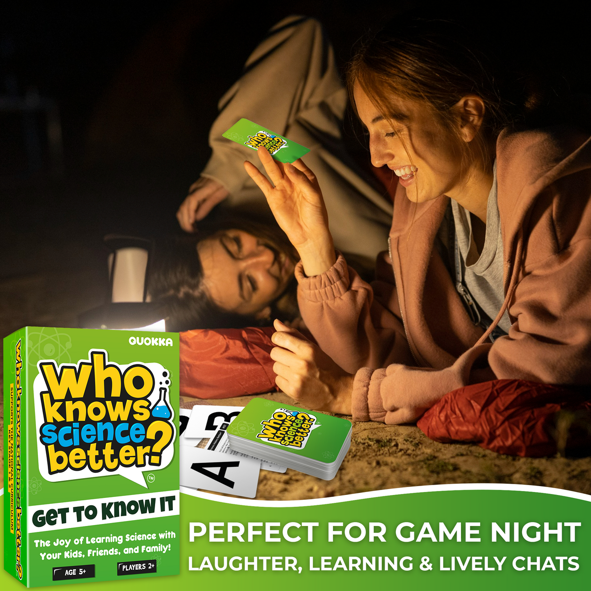 Trivia Game Who Knows Science Better? for Kids & Family