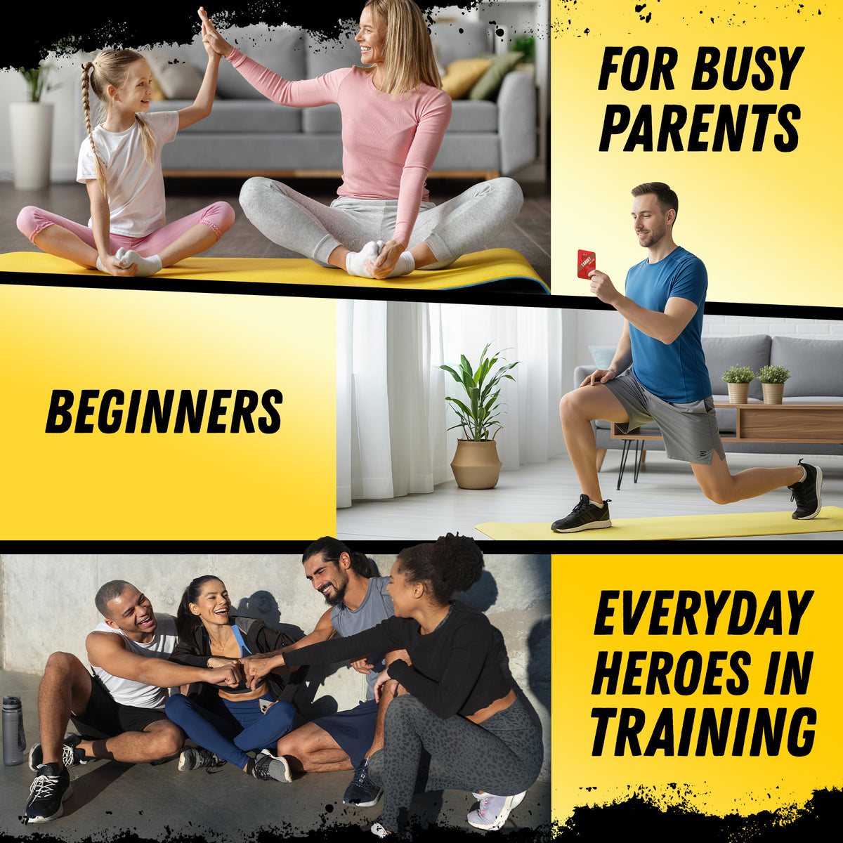 Fast Fit Hero Mode Workout Cards – 120 Fitness Deck for Full Body