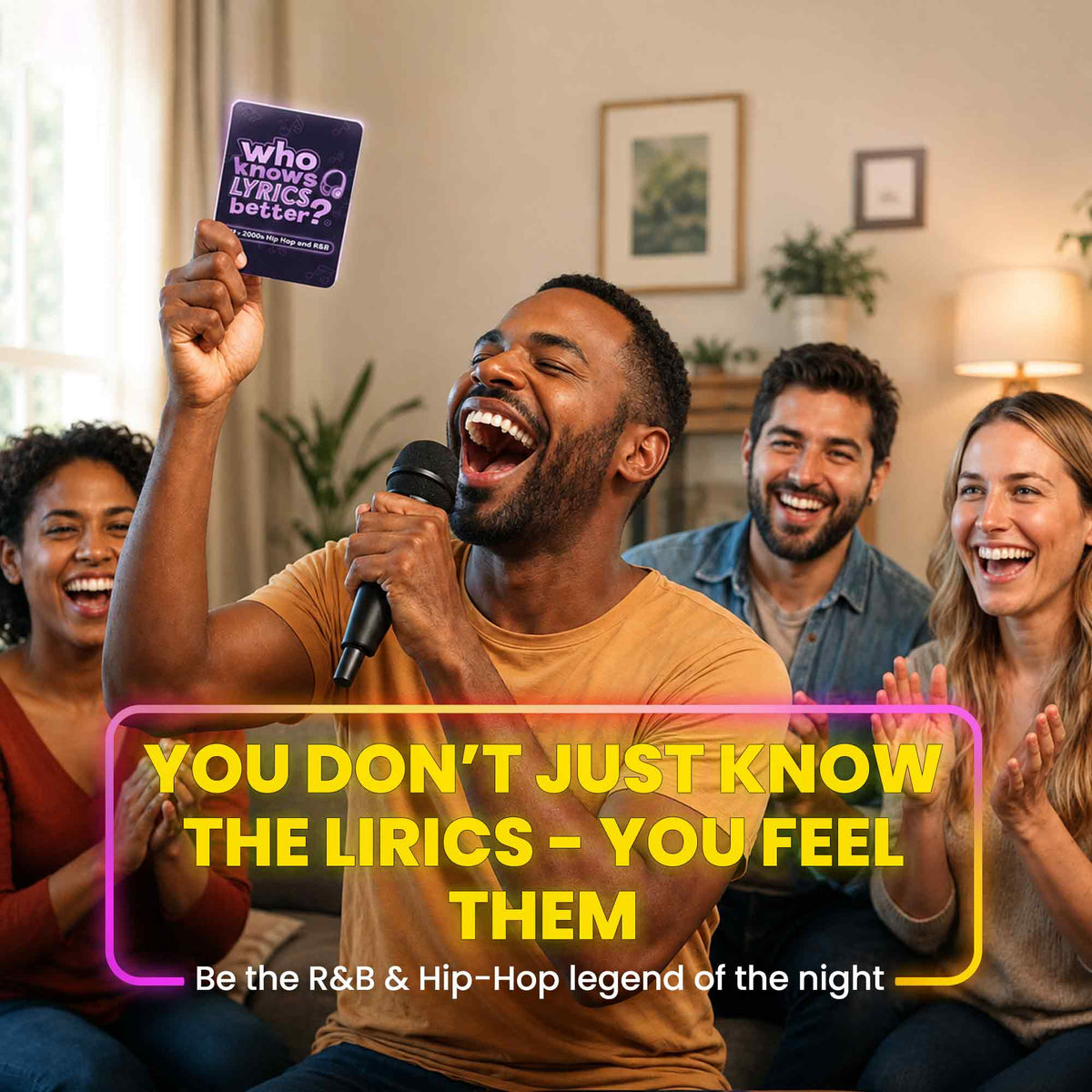 Card Game  Who Knows Lyrics Better? 90s & 2000s Hip-Hop & R&B