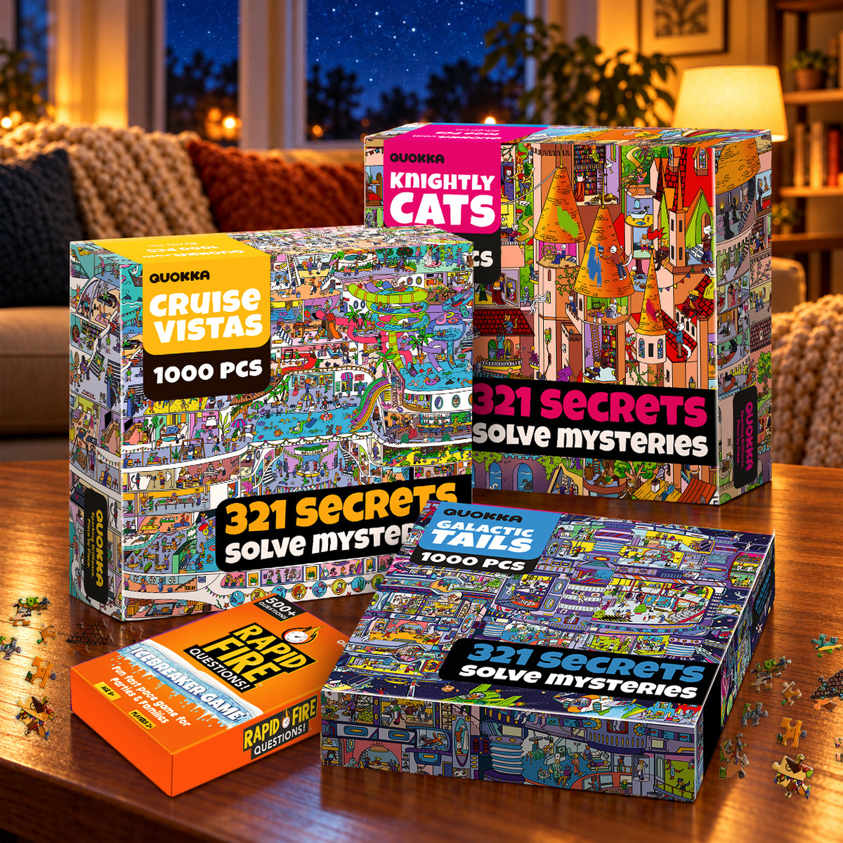 Cozy Puzzle Nights Bundle