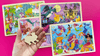 Wooden Puzzles for Toddlers Mermaids, Princesses & Unicorns